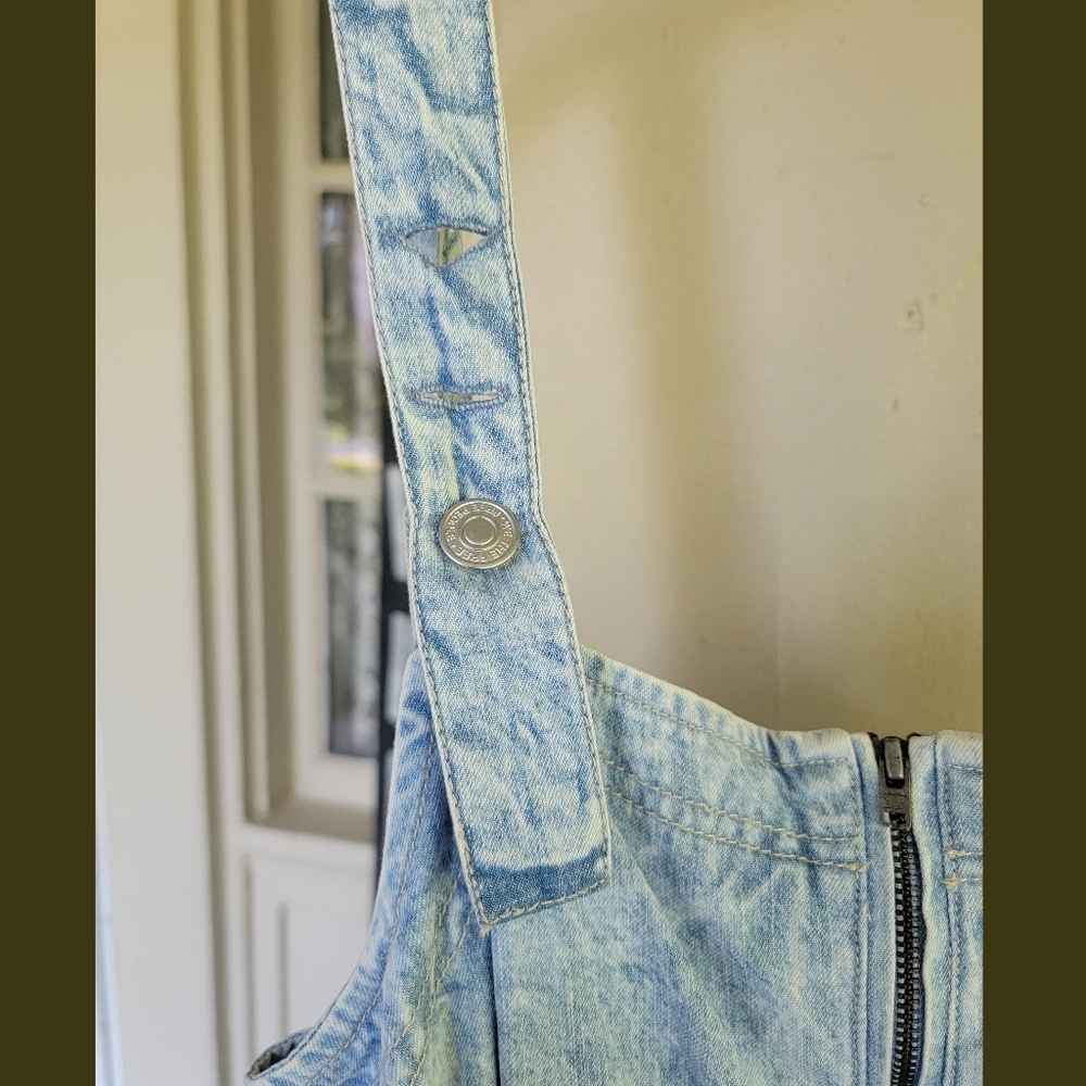 Free People Plaid Maxi Dress - Blue and Brown - Picture 8 of 16